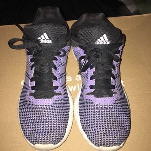 Purple Adidas Trainers Sneakers SZ 7.5